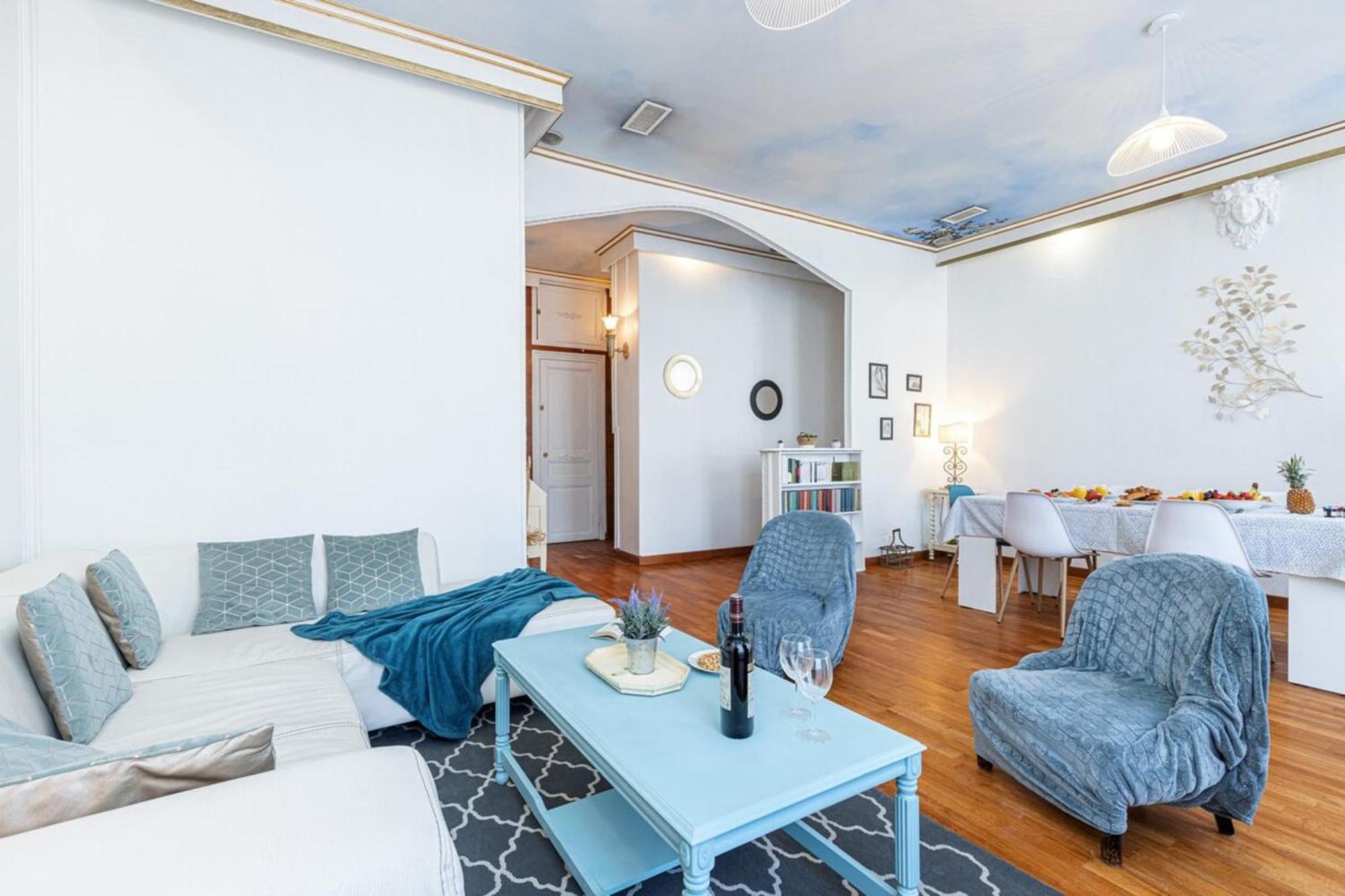 Risso - Comfortable 3 Bedrooms With Balcony نيس المظهر الخارجي الصورة